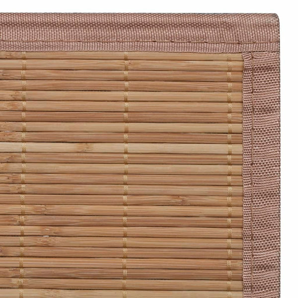 Bambus Teppich Braun 150x200 cm
