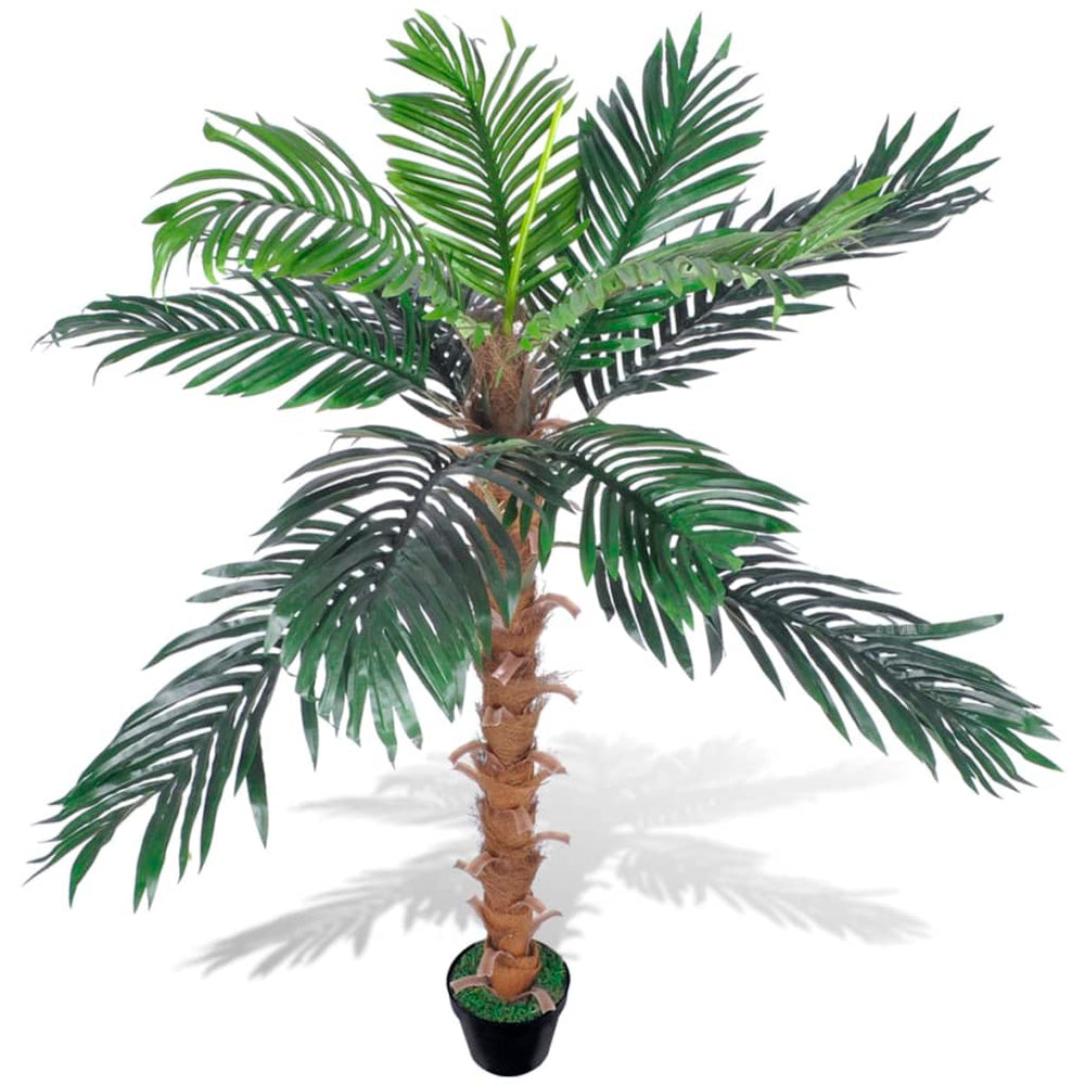 Palmiste artificiel avec pot 140 cm