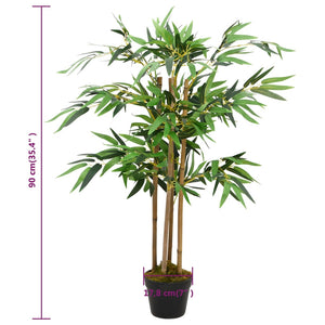 Künstlicher Bambus Twiggy mit Topf, 90cm