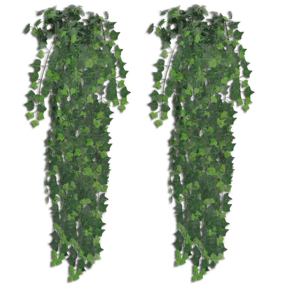 Künstlicher Efeu 90cm, 2er-Set