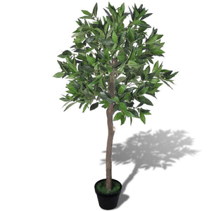 Künstlicher Lorbeerbaum 120 cm mit Topf