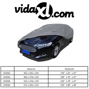 Vollgarage Vliesstoff Autoabdeckung Größe M
