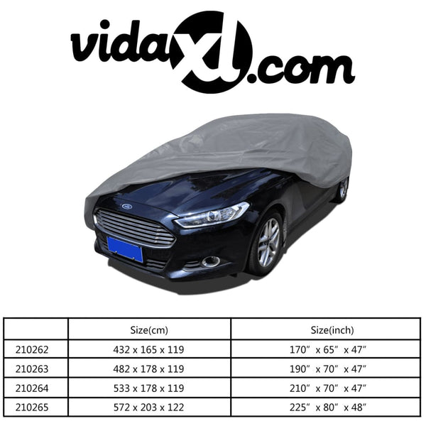 Vollgarage Vliesstoff Autoabdeckung Größe M