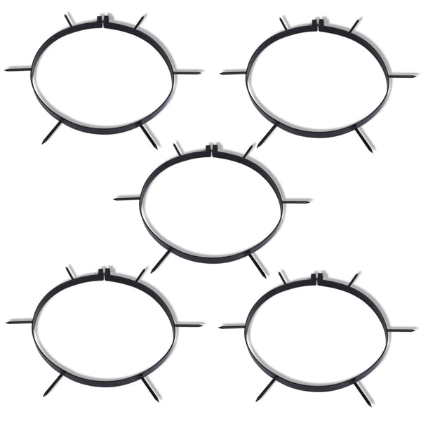 Rasenlüfter mit Spikes Durchmesser 30 cm 5 Stück
