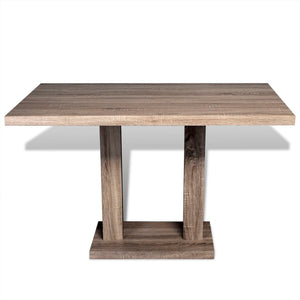 Esstisch Eiche-Optik MDF