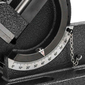 Maschinenschraubstock Kippbar Handbetrieben 110 mm