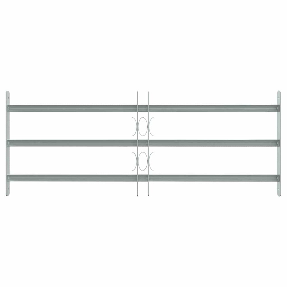 Fenstergitter Verstellbar mit 3 Querstäben 700-1050 mm