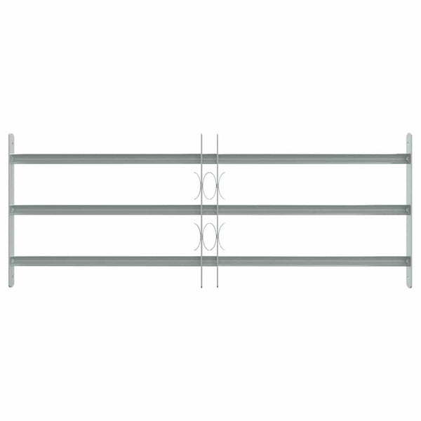 Fenstergitter Verstellbar mit 3 Querstäben 700-1050 mm