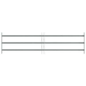 Fenstergitter Verstellbar mit 3 Querstäben 1000-1500 mm