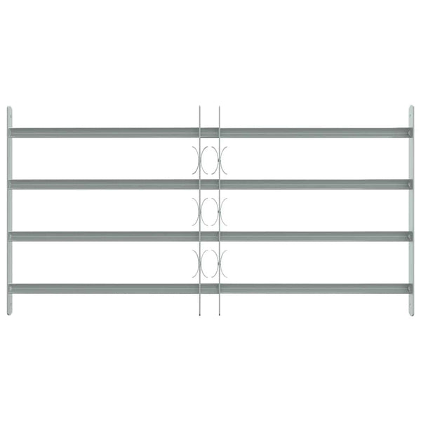 Fenstergitter Verstellbar mit 4 Querstäben 700-1050 mm