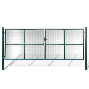 Gartentor aus Maschengewebe 400x150 cm