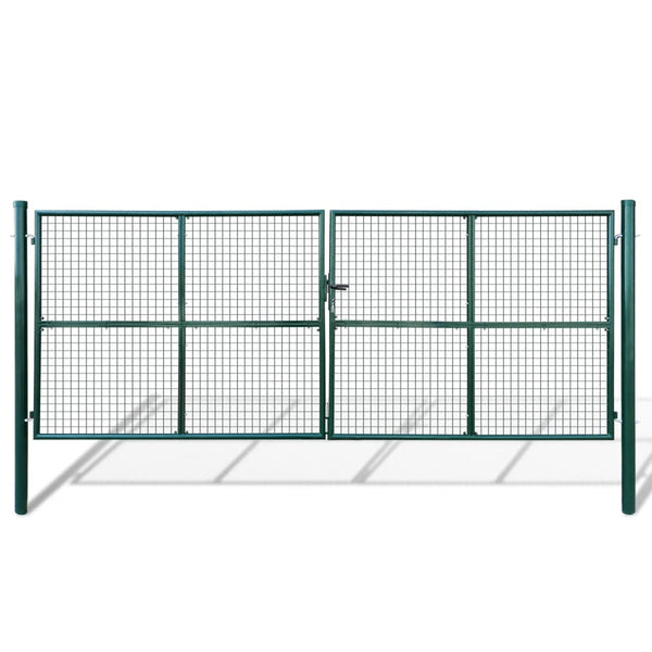 Gartentor aus Maschengewebe 400x150 cm