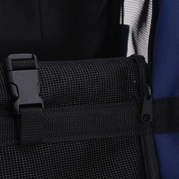 Trolley für Haustiere 3-in-1 Faltbar Blau