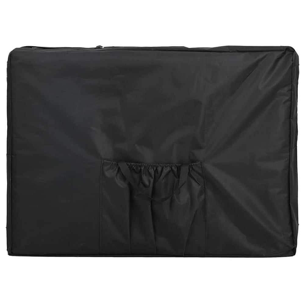 Faltbarer Massagetisch 4 Zonen Blau