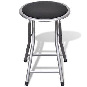 Klapphocker 4er Set Kunstleder
