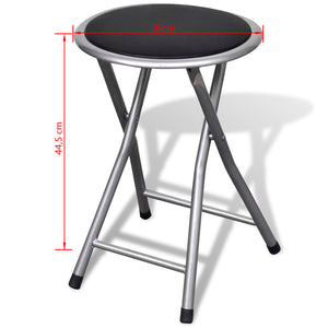 Klapphocker 4er Set Kunstleder
