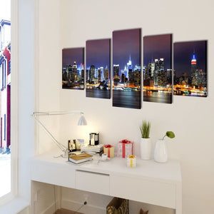 New York Wandbild Set, 200x100 cm