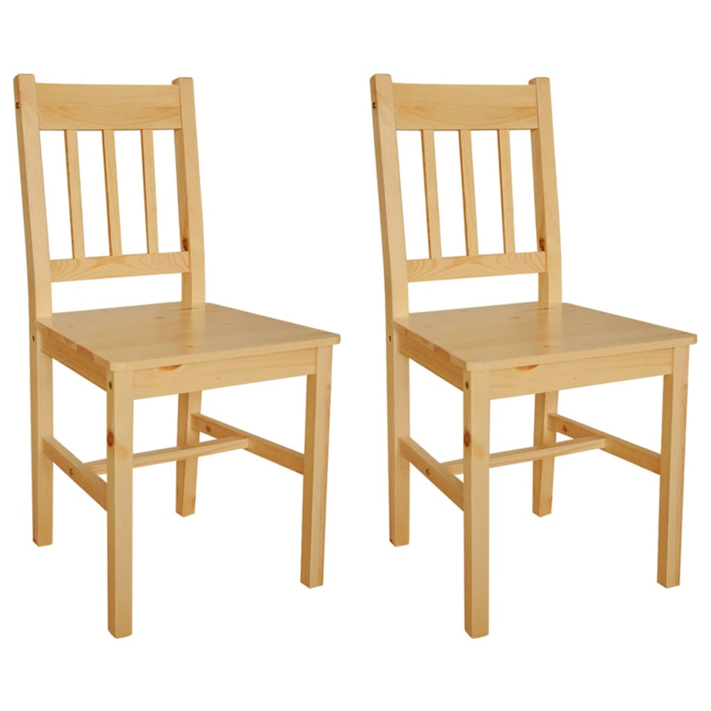 Kiefernholz Esszimmerstühle, 2er Set