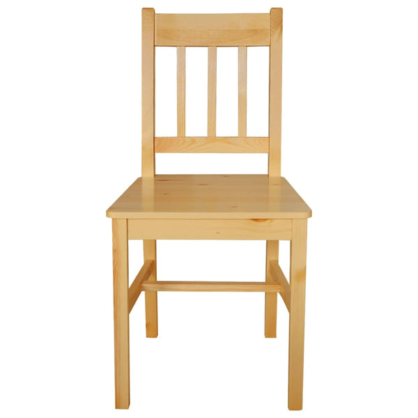 vidaXL Chaises de salle à manger 2 pcs. Bois de pin