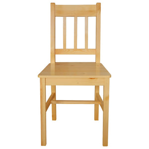 vidaXL Chaises de salle à manger 4 pcs Bois de pin