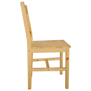 Kiefernholz Esszimmerstühle, 4er Set