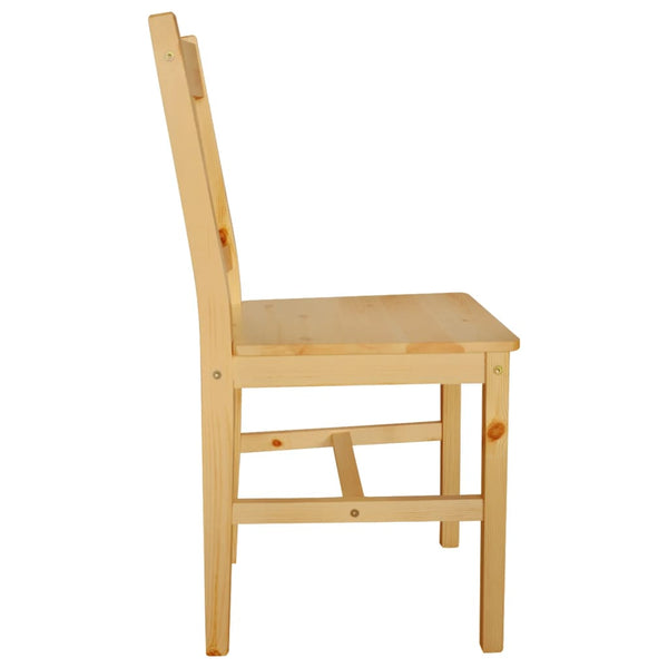 Kiefernholz Esszimmerstühle, 4er Set