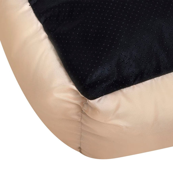 Warmes Hundebett mit Polsterkissen L