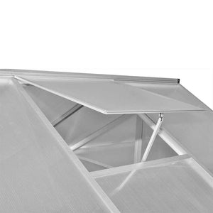 Verstärktes Gewächshaus mit Fundament 9,025 m²