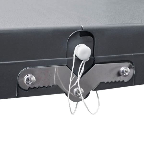 Klappbarer Campingtisch mit 4 Hockern