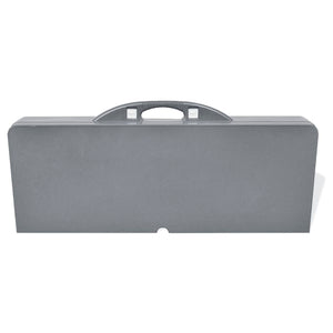 Klappbarer Campingtisch mit 4 Hockern