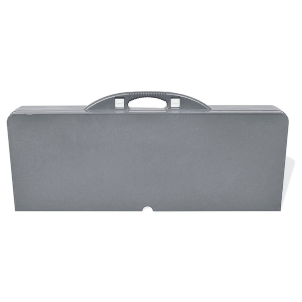 Klappbarer Campingtisch mit 4 Hockern