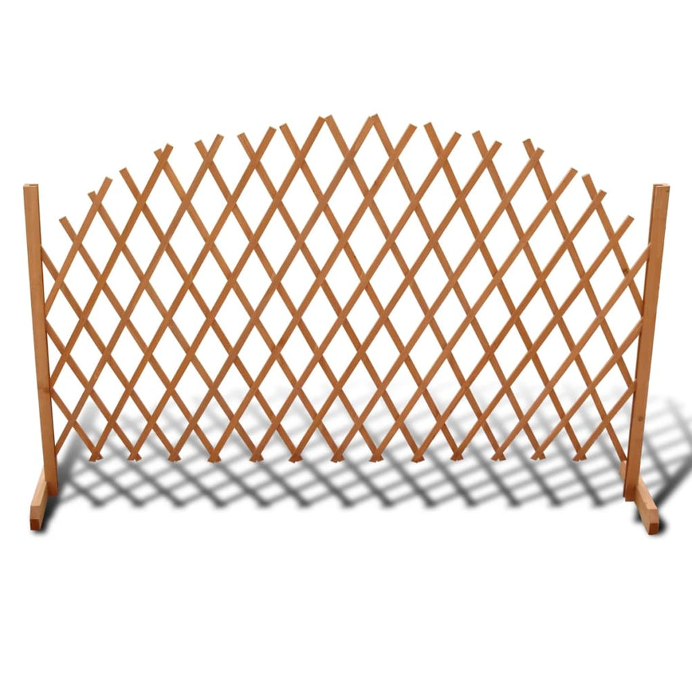 vidaXL Treillage en bois massif 180x100 cm