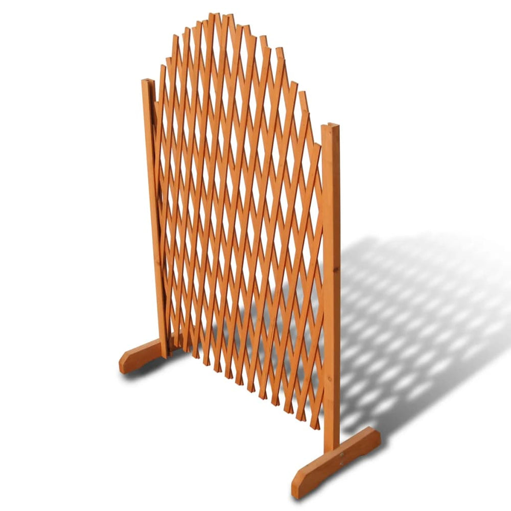 vidaXL Treillage en bois massif 180x100 cm