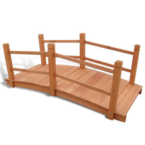 Gartenbrücke Holz 140 cm