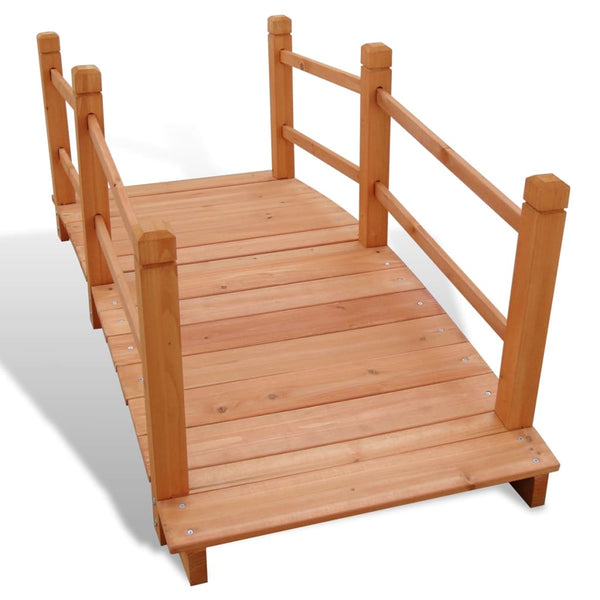 Gartenbrücke Holz 140 cm