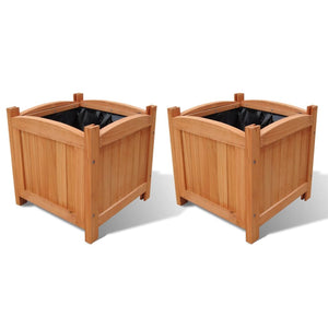 Holz Hochbeet 30x30 cm - 2er Set