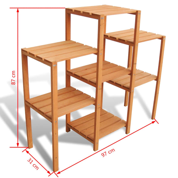 Pflanzentreppe Garten 97x31x87cm
