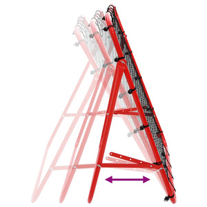 Verstellbarer Fußball Rebounder 100x100 cm