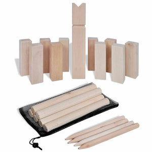 Kubb Spielset aus Holz