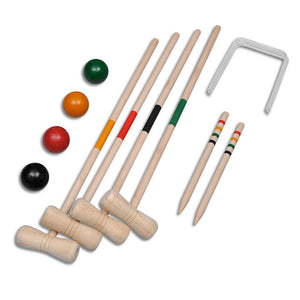 Krocket Set Holz 4 Spieler