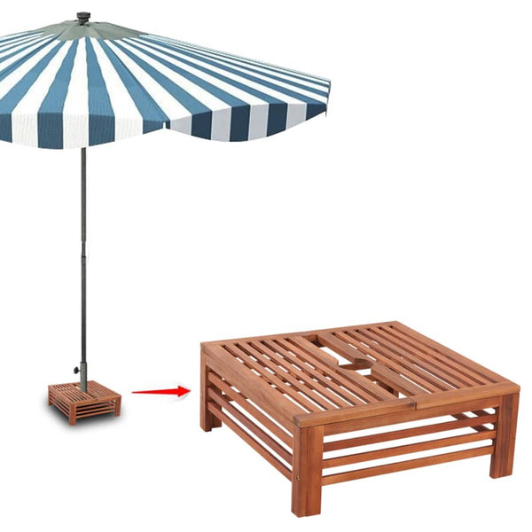 Holz Sonnenschirmständer Verkleidung