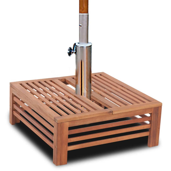 Holz Sonnenschirmständer Verkleidung