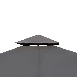 Gartenpavillon 3x3 m Dunkelgrau