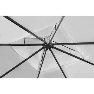 Gartenpavillon 3x4m Cremeweiß