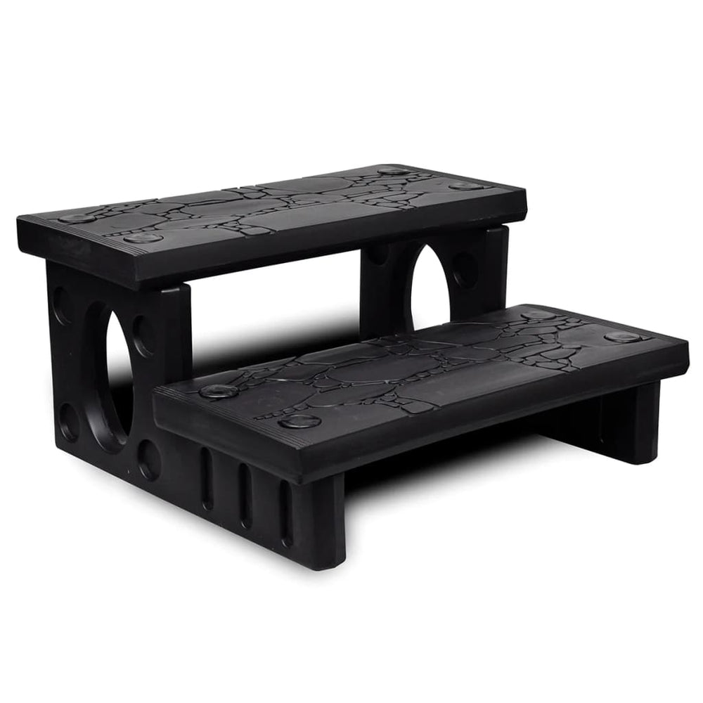 Whirlpool Treppe Schwarz