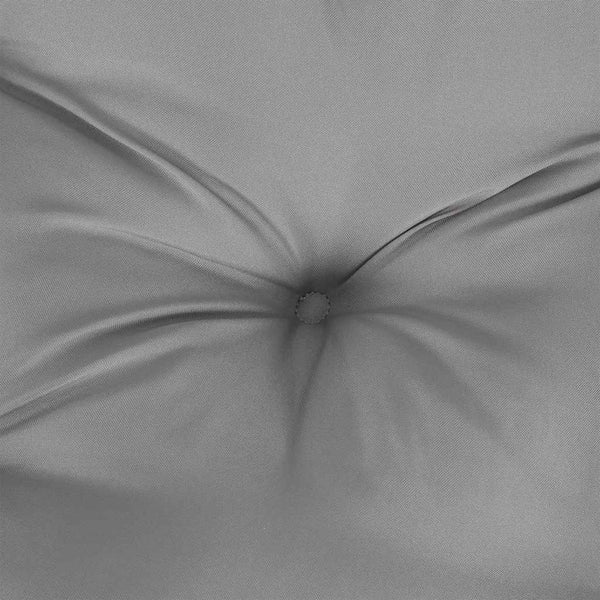 Graues Palettenkissen 120x80 cm