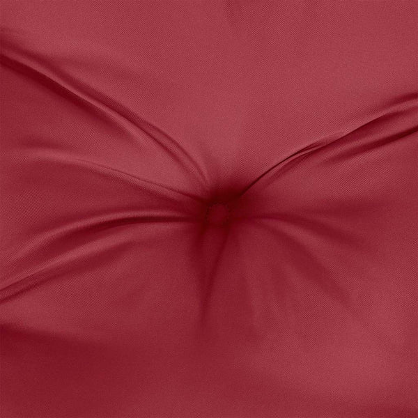 Weinrotes Palettenkissen 120x80 cm