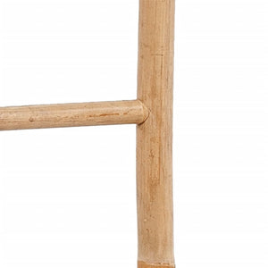 Bambus Handtuchleiter mit 6 Sprossen