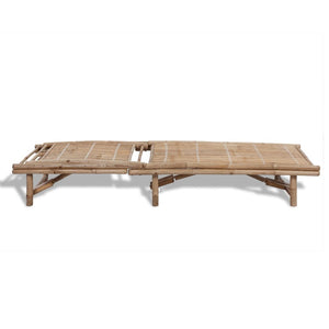 vidaXL Bain de soleil en bambou
