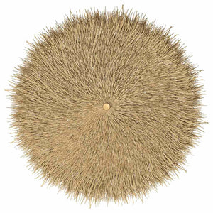Bambus Sonnenschirm Bananenblatt Dach 270cm